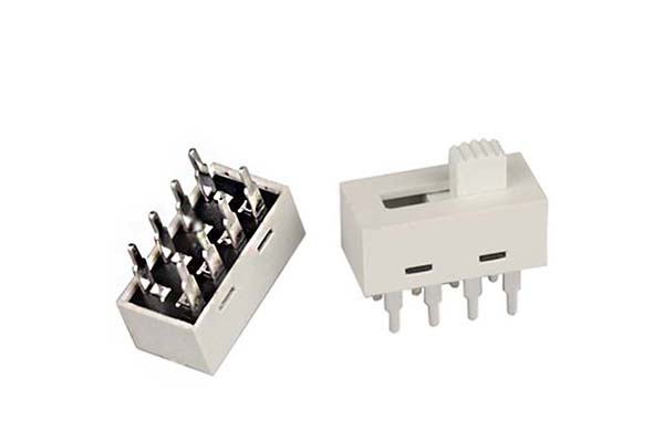 三档开关 SS-23H30 塑胶直插 拨动开关 {三档开关 SS-23H30 塑胶直插 拨动开关 width=